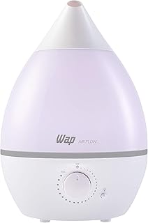 WAP Umidificador de Ar AIR FLOW com Luminária e Difusor de Aromas, 4 Litros, Autonomia de até 12 horas, 20W Bivolt